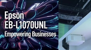 Our EB-L1070UNL is perfect for business! Inconspicuous and low maintenance, yet capable of 7,000 lumens - the EB-L1070UNL was showcased live @ InfocommSEA in Bangkok last month from the 15th to the 17th of May. #IFSEA2019 #ItsInTheDetails | Epson | Facebook