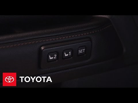 2014 4Runner How-To: Memory Driver Seat | Toyota