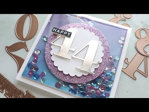 EASY & SIMPLE Edge-to-Edge Shaker Card!