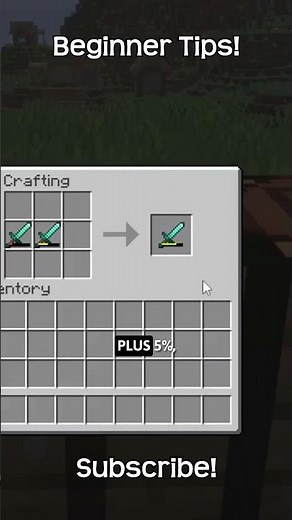 How To Repair Items With A Crafting Table In Minecraft?!