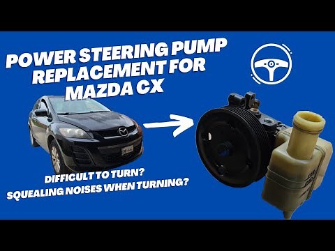 Replacing Power Steering Pump Mazda CX-7