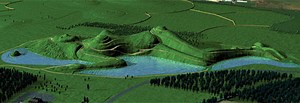 charles jencks: 'northumberlandia' green goddess