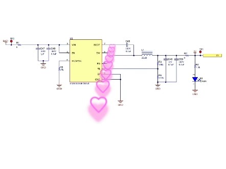 back降压电路图，DCDC电路图，电路设计，硬件开发，硬件工程师，电子技术