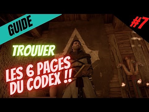 ASSASSIN'S CREED VALHALLA : TROUVER LES 6 PAGES DU CODEX + DAGUE D'ASSASSIN ( ASTUCES )