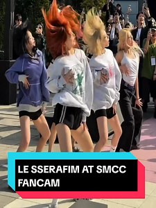 LE SSERAFIM at Seoul Morning Coffee Club #lesserafim #seoulmorningcoffeeclub #smcc #celebration #fancam @LE SSERAFIM