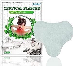 Sumifun 120 Counts Relief Patch for Neck, Shoulder, Knee and Muscle Soreness, Natural Herbal Patch for Neck