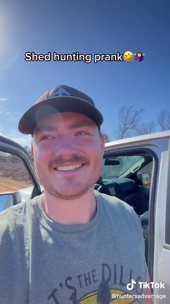 Hilarious Shed Hunting Prank Gone Wrong!