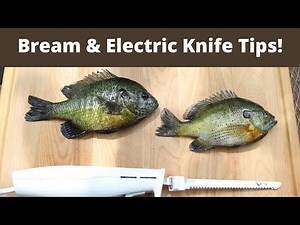 6 Easy tips on how to clean bream with an electric knife