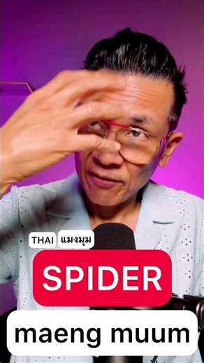 SPIDER - Learn EASY & Basic Thai Phrases for Travelers and Beginners