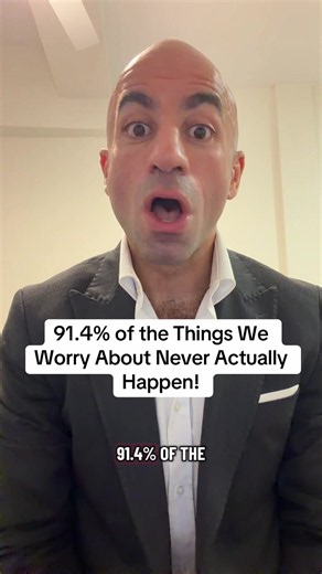 91.4% of the Things We Worry About Never Actually Happen! 🧠 What if most of the things keeping you awake at night never actually happen? A psychological study involving 29 people with generalised anxiety disorder found that 91.4% of their recorded worry predictions did not come true. Anxiety can keep your brain’s alarm system on high alert, making imagined threats feel dangerously real. Remember, just because your nervous system is sounding the alarm doesn’t mean there’s actually a fire. Origin