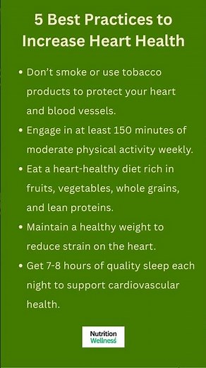 5 Best Practices to Increase Heart Health