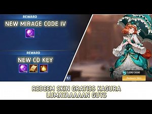 NEW MIRAGE CODE IV + NEW CD KEY Mobile Legends: Adventure