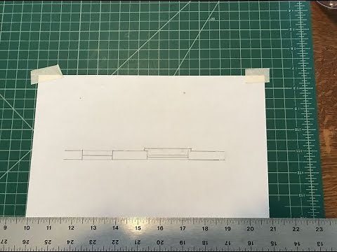 Manual Drafting: Draw a Double-Hung Window Symbol