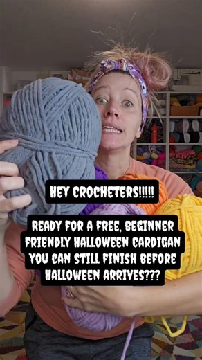 Comment HALLOWEEN and I'll send you the link to the Double Double Toil & Trouble Cardigan pattern and full FREE video tutorial! Do you struggle to read and follow crochet patterns??? This YouTube tutorial will be special, in that if you struggle to read crochet patterns, this tutorial will not JUST teach you how to crochet this cardigan, it will walk you through the written pattern step by step and hopefully help you build your skills and confidence in reading crochet patterns!!!! This pattern i