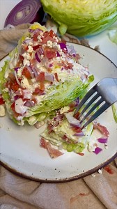 385K views · 3.6K reactions | Recipe here: https://therecipecritic.com/wedge-salad/ This classic wedge salad is a cool, crisp, and refreshingly tasty dish. Topped with bacon and blue cheese, this salad is simple to whip up, and it goes with just about anything! | The Recipe Critic | Facebook