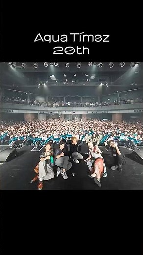 Aqua Timez 20周年、心からありがとう ございました！皆さま一人ひとりの応援があったからこそ、ここまで走り続けられました。これからも、Aqua Timezの音楽と一緒に。