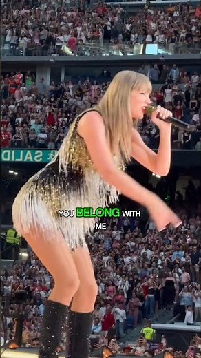 You belong with me | Taylor swift | Eras Tour | Madrid #shorts #swifties