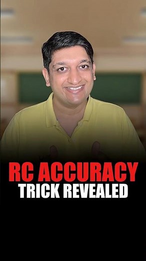 The Ultimate RC Accuracy Trick | Improve accuracy in VARC for CAT Exams | Shashank sir