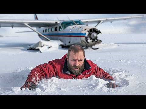 A Pilot Survived after Plane Crash in Arctic Desert at Freezing of −45 °C Temperature | Movie Recap