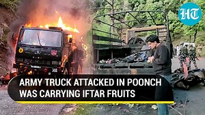 Poonch Attack: Terrorists from Pak ambushed Army truck carrying Iftar fruits | Report