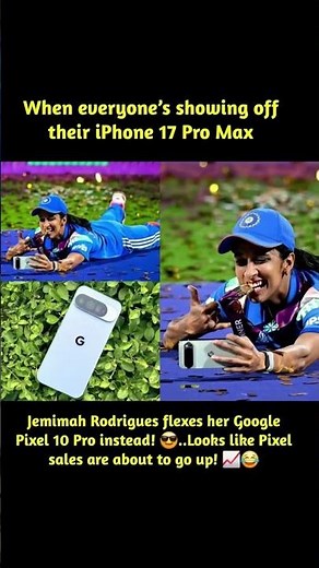 Pixel 10 Pro better than iPhone? Jemimah’s Celebration Pic Breaks the Mold