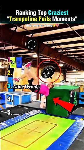 Ranking The Funniest Trampoline Fails 😂🌀