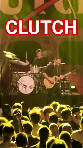 CLUTCH LIVE METAL 2/06/2026 Lyon #livemetal #liverock #stonerrock #livemusic #metalhead #hardrock