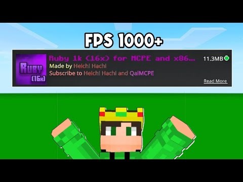 Ruby 16x for MCPE with Java UI🤩🚀||