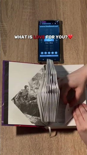 What is love?❤️ #foldbook #love