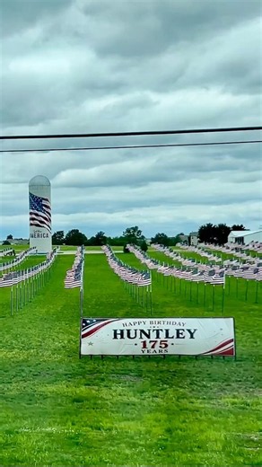 Celebrating 250 Years and Huntley Illinois knows how to make it special!! 🇺🇸