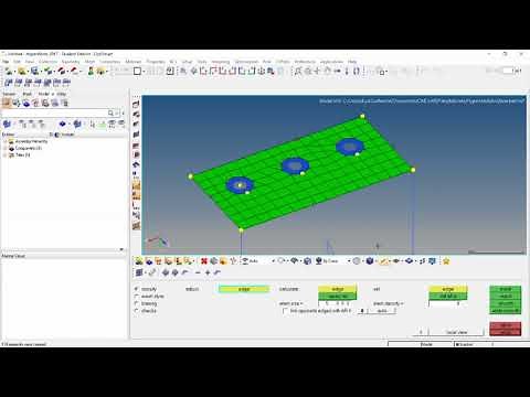 HyperMesh Tutorial HM-3110: Meshing Without Surfaces