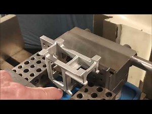 Machining a Miniature Table Saw - The Frame