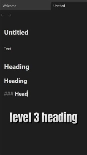 Obsidian Markdown Basics in 60 Seconds