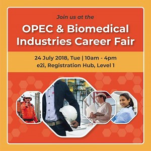 43K views · 234 reactions | The OPEC and Biomedical industries are hiring! Over 300 vacancies in roles such as Planning Analyst, Technician, Project Engineer, QA/QC Inspector and Supply Chain Manager are available for interested individuals who are keen to pursue career opportunities in these industries. For full listing of job vacancies and to register, please visit https://event.e2i.com.sg/web/opec24Jul18 | Employment & Employability Institute, e2i | Facebook