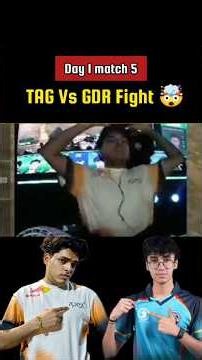 TAG Vs GDR Fight 🤯Jonathan Vs Aquanox Fight😱 Bmps 2026 Day1match5🏆 #bgmi #esports #bmps2026 #gaming