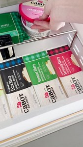 Sunday reset: cheese drawer restock 🧀 #cabotcreamery #cabotcheese | Cabot Creamery Cooperative