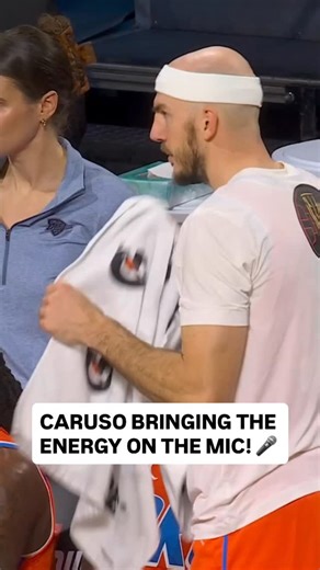 NBA on Instagram: "🗣️ @acfresh21 mic’d up for the @okcthunder in Vegas! LAC/OKC tips off tonight at 8:00pm/et on NBA TV 🍿"