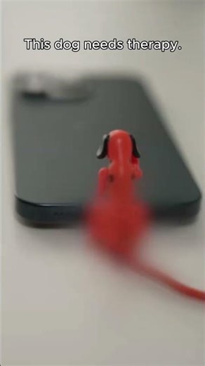 Link in Bio ⁠ A tiny dog that starts “humping” your phone the moment you plug it in.⁠ Lighthearted,