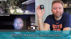 Watch BOBLOV W4 Body Camera - Unboxing & Review on Amazon Live