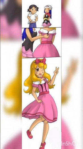 Ash to Ashley TG TF gender bender comic hot comic