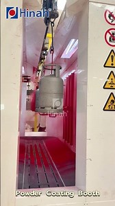 LPG cylinder automatic powder coating line