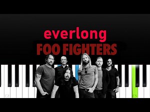 Foo Fighters - Everlong (Piano tutorial)