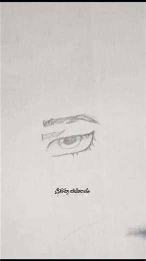Anime eyes in 30 seconds 👀 #trendingshorts #drawingprocess #tutorial #art #drawing