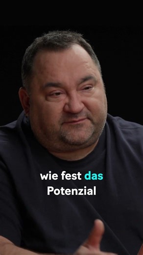 Potenzial ist nicht der Hebel.