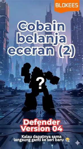 Cobain belanja eceran, #unboxing #blokees #transformers Defender Version 04 #linkinpark