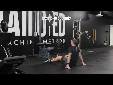 Seated Cable Row Myo Rep Sets