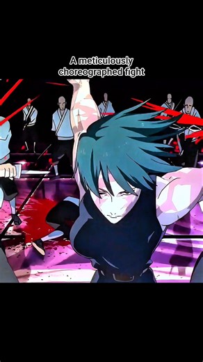 A meticulously choreographed fight🔥 #anime #jjkgame #animeedit