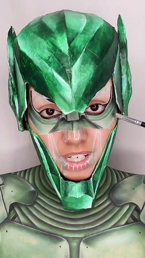 Maquillaje de Green Goblin: El Villano de Spider-Man