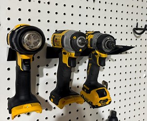 3D Printed Pegboard Drill Holder: Tool Organizer - Etsy