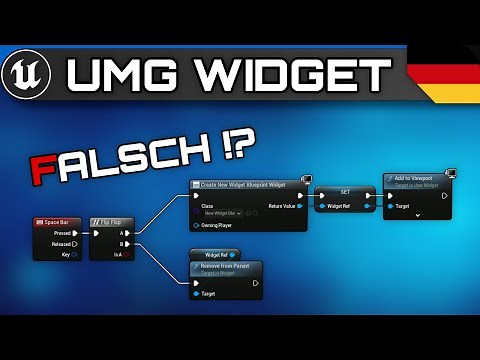 UE5 Menü Tipp | Widget Erstellen | Unreal Engine Tutorial Deutsch